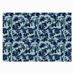 Navy Camouflage Large Glasses Cloth by sifis