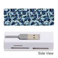 Navy Camouflage Memory Card Reader (stick)  by sifis