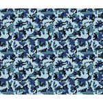 Navy Camouflage Deluxe Canvas 14  x 11  14  x 11  x 1.5  Stretched Canvas