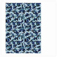 Navy Camouflage Large Garden Flag (two Sides) by sifis