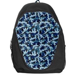 Navy Camouflage Backpack Bag by sifis