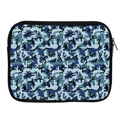 Navy Camouflage Apple Ipad 2/3/4 Zipper Cases by sifis