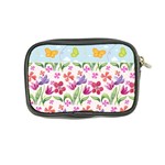 Watercolor flowers and butterflies pattern Coin Purse Back