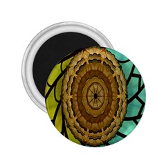 Kaleidoscope Dream Illusion 2 25  Magnets by Amaryn4rt