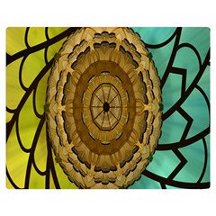 Kaleidoscope Dream Illusion Double Sided Flano Blanket (medium)  by Amaryn4rt