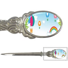 Landscape Sky Rainbow Garden Letter Openers by Amaryn4rt