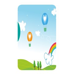 Landscape Sky Rainbow Garden Memory Card Reader by Amaryn4rt