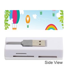 Landscape Sky Rainbow Garden Memory Card Reader (stick)  by Amaryn4rt