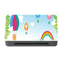 Landscape Sky Rainbow Garden Memory Card Reader With Cf by Amaryn4rt