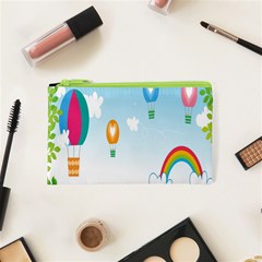 Landscape Sky Rainbow Garden Cosmetic Bag (xs) by Amaryn4rt