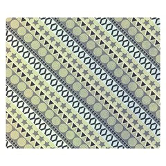 Abstract Seamless Pattern Double Sided Flano Blanket (small)  by Amaryn4rt