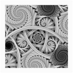 Fractal Wallpaper Black N White Chaos Medium Glasses Cloth by Amaryn4rt