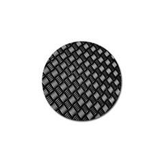 Abstract Of Metal Plate With Lines Golf Ball Marker (10 Pack) by Amaryn4rt