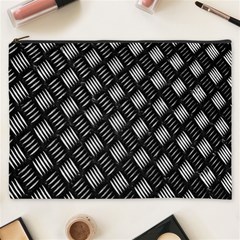 Abstract Of Metal Plate With Lines Cosmetic Bag (xxxl)  by Amaryn4rt