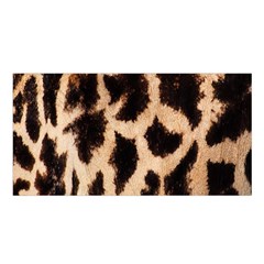 Yellow And Brown Spots On Giraffe Skin Texture Satin Shawl by Amaryn4rt