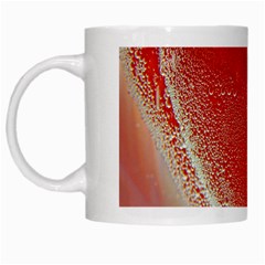 Red Pepper And Bubbles White Mugs by Amaryn4rt