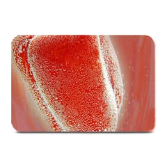 Red Pepper And Bubbles Plate Mats by Amaryn4rt