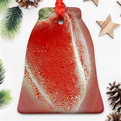 Red Pepper And Bubbles Ornament (bell) by Amaryn4rt