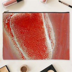 Red Pepper And Bubbles Cosmetic Bag (xxxl)  by Amaryn4rt