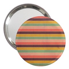 Abstract Vintage Lines Background Pattern 3  Handbag Mirrors by Amaryn4rt