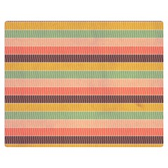 Abstract Vintage Lines Background Pattern Double Sided Flano Blanket (medium)  by Amaryn4rt