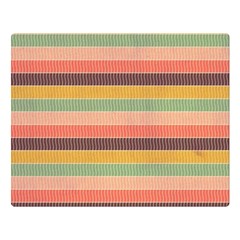 Abstract Vintage Lines Background Pattern Double Sided Flano Blanket (large)  by Amaryn4rt