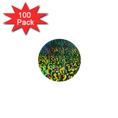 Construction Paper Iridescent 1  Mini Magnets (100 Pack)  by Amaryn4rt