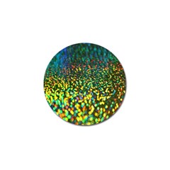 Construction Paper Iridescent Golf Ball Marker by Amaryn4rt