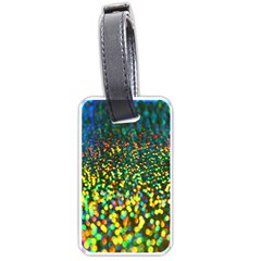 Construction Paper Iridescent Luggage Tags (one Side)  by Amaryn4rt