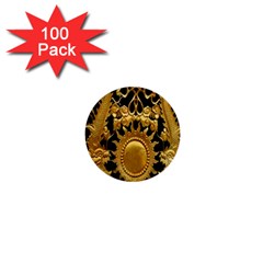 Golden Sun 1  Mini Buttons (100 Pack)  by Amaryn4rt