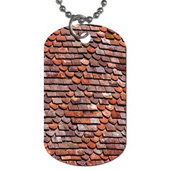 Roof Tiles On A Country House Dog Tag (two Sides) by Amaryn4rt