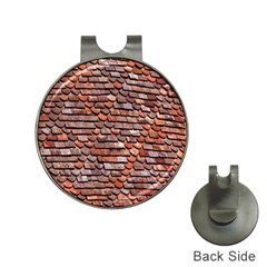 Roof Tiles On A Country House Hat Clips With Golf Markers by Amaryn4rt