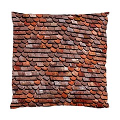 Roof Tiles On A Country House Standard Cushion Case (two Sides) by Amaryn4rt