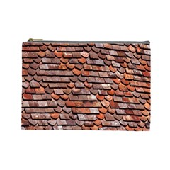 Roof Tiles On A Country House Cosmetic Bag (large)  by Amaryn4rt