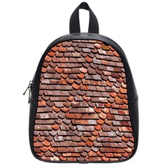 Roof Tiles On A Country House School Bags (small)  by Amaryn4rt