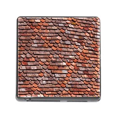 Roof Tiles On A Country House Memory Card Reader (square) by Amaryn4rt