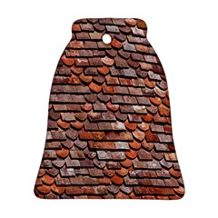 Roof Tiles On A Country House Bell Ornament (two Sides) by Amaryn4rt