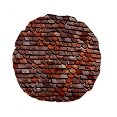 Roof Tiles On A Country House Standard 15  Premium Round Cushions by Amaryn4rt