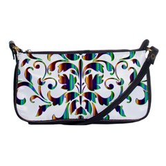 Damask Decorative Ornamental Shoulder Clutch Bags by Amaryn4rt