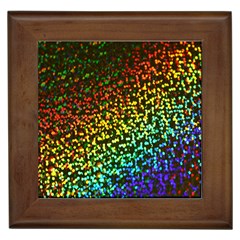 Construction Paper Iridescent Framed Tiles by Amaryn4rt