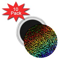 Construction Paper Iridescent 1 75  Magnets (10 Pack)  by Amaryn4rt