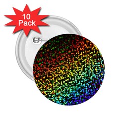 Construction Paper Iridescent 2 25  Buttons (10 Pack)  by Amaryn4rt