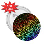 Construction Paper Iridescent 2.25  Buttons (100 pack)  Front