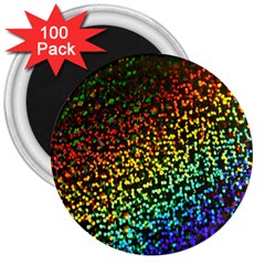 Construction Paper Iridescent 3  Magnets (100 Pack) by Amaryn4rt