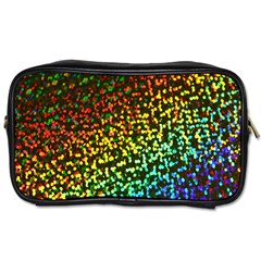 Construction Paper Iridescent Toiletries Bags 2-side by Amaryn4rt