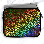 Construction Paper Iridescent Apple iPad 2/3/4 Zipper Cases Front