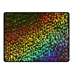 Construction Paper Iridescent Double Sided Fleece Blanket (small)  by Amaryn4rt