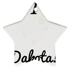 I Heart Dakota! Ornament (star) by badwolf1988store