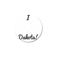 I Heart Dakota! Golf Ball Marker (4 Pack) by badwolf1988store