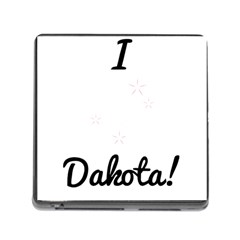 I Heart Dakota! Memory Card Reader (square) by badwolf1988store